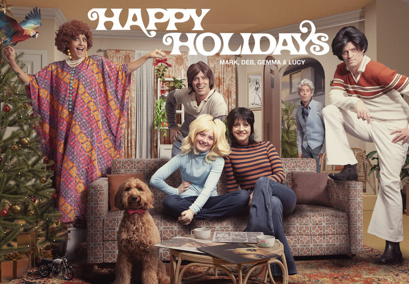 Funny holiday card