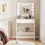 Thumbnail: Vanity Desk with Mirror and Lights w/ 3 Light Modes & Adjustable Brightness