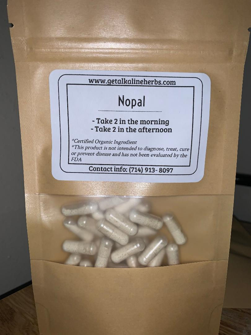 Nopal - 90 Veg Capsules- 600mg