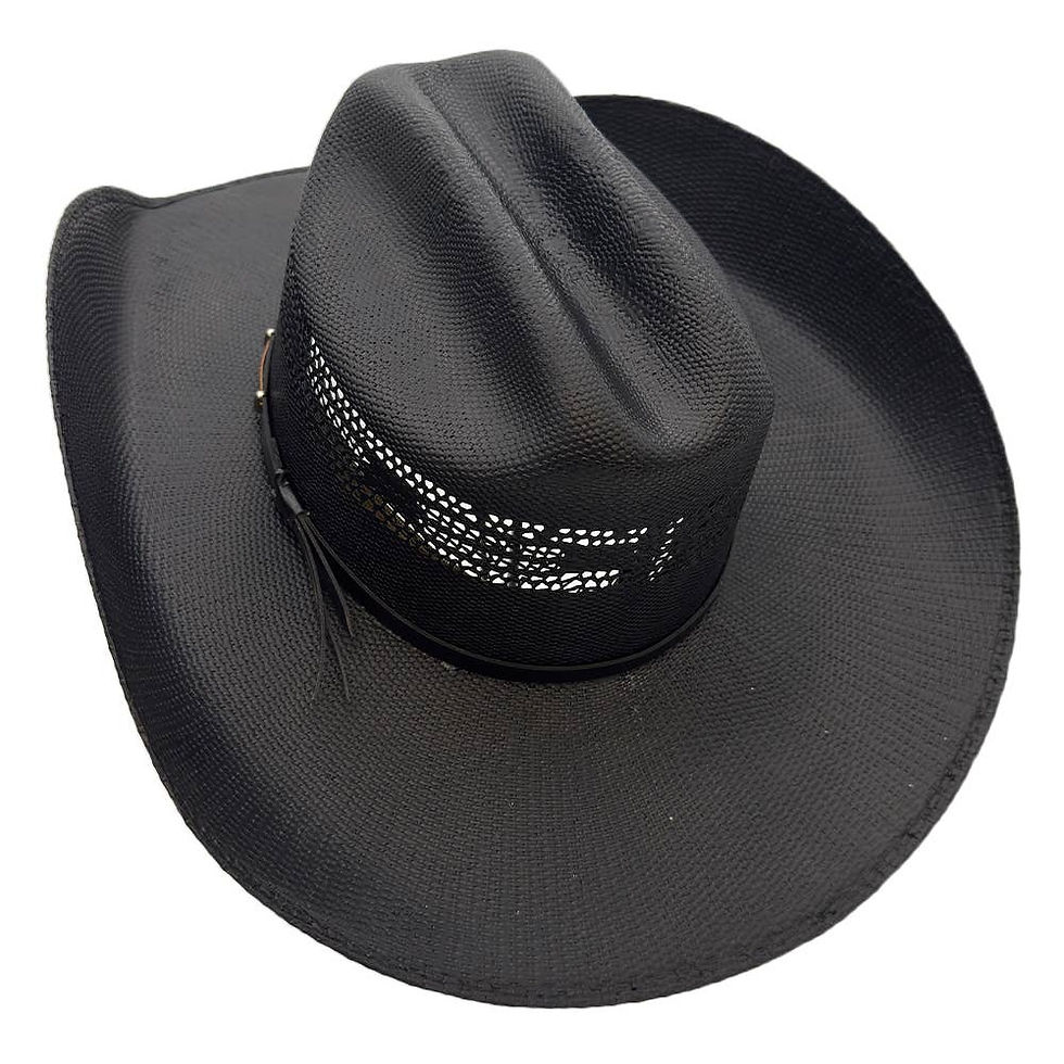 Thumbnail: Bangora Straw Western Hat - Style Montana