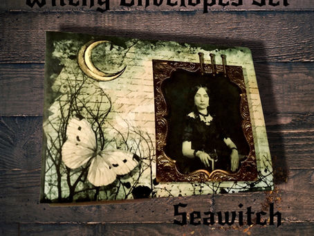 How to Make the Sea Witch Envelopes