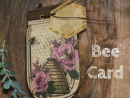Free Bees Project: Make a Bee Jar Card