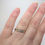 Thumbnail: Authentic Cartier XS Trinity Ring size 7.25 US Cartier Canada and USA