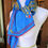 Thumbnail: Authentic Cartier Silk Scarf in blue La Belle Époque motif Cartier Canada and USA
