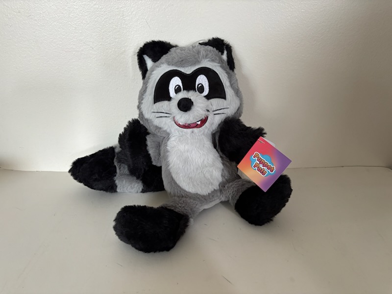 Puppet Pals Ricky Raccoon Puppet UPC #199284751705