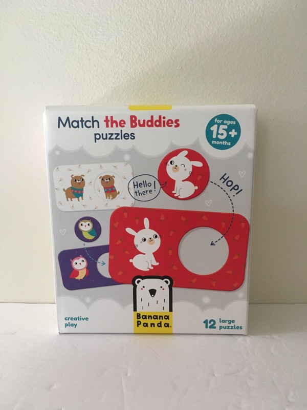 Banana Panda Match the Buddies Puzzles UPC #5902983490302