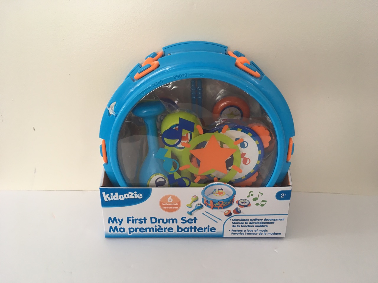 Kidoozie My First Drum Set UPC #020373025523