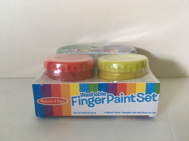 Melissa & Doug Finger Paint Set