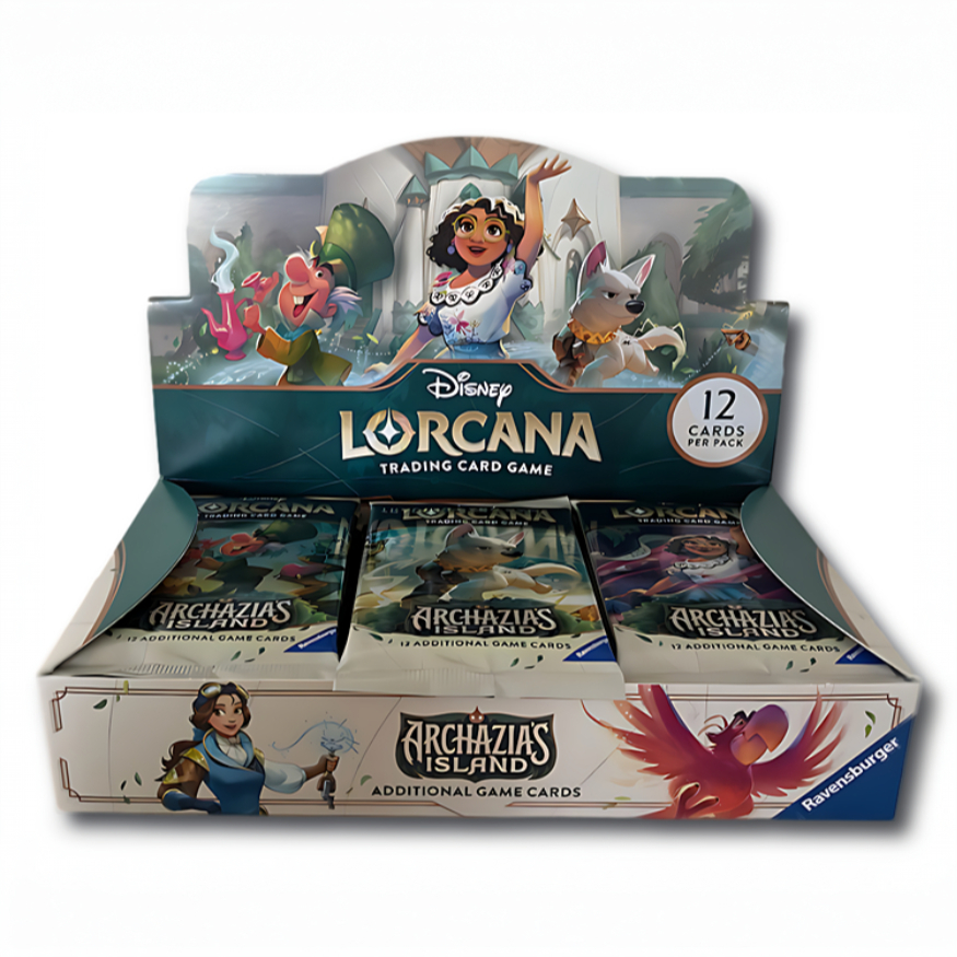 Disney Lorcana Archazia's Island Booster Packs UPC #4050368984975