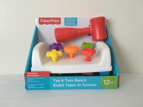 Fisher Price Tap & Turn Bench UPC #887961818895