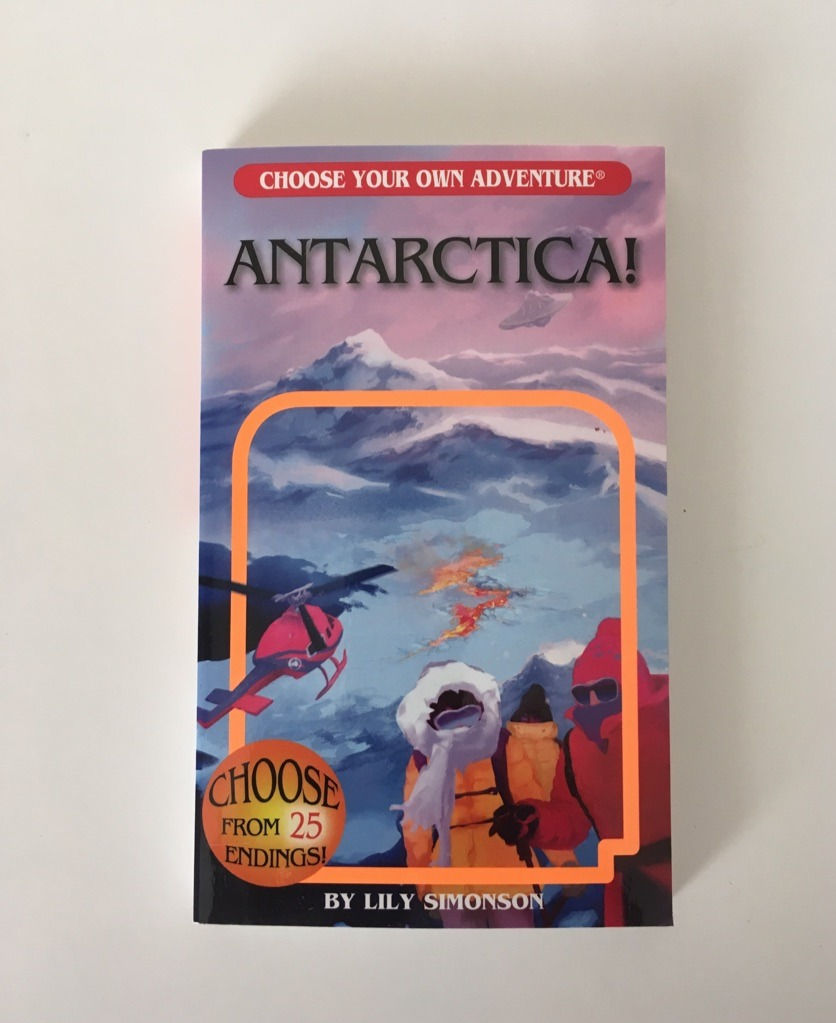 Choose Your Own Adventure Book - Antartica! UPC #9781954232099