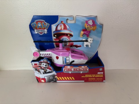 SpinMaster Paw Patrol Skye Fire Rescue Chopper UPC #681147061491