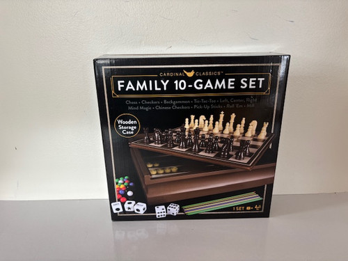 SpinMaster Cardinal Family 10 Game Set UPC #778988443347 | Hobby