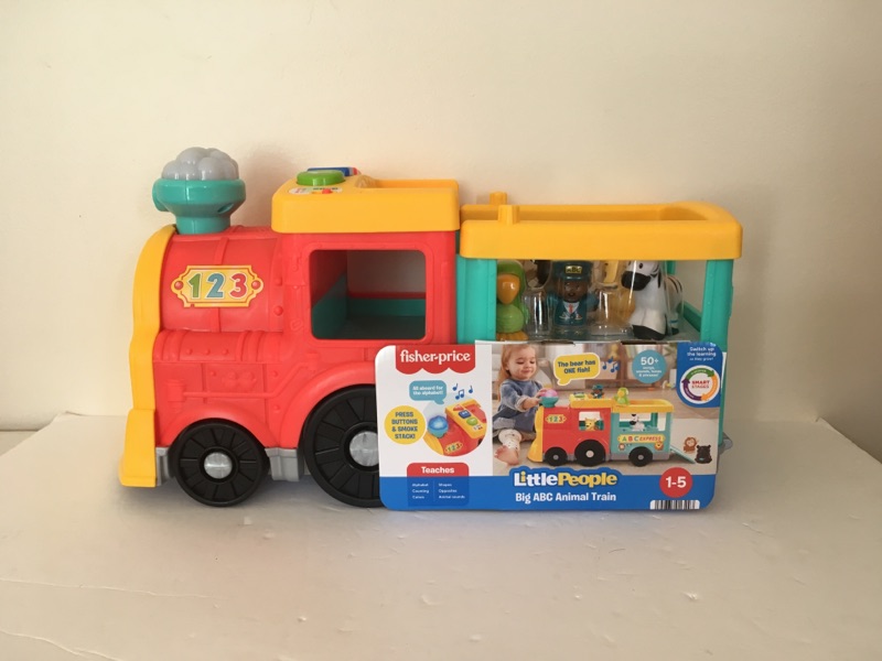Fisher Price Little People Big ABC Animal Train UPC #194735013227