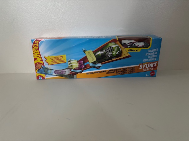 Mattel HotWheels Vertical Power Launch Set FTH79 UPC #194735046652