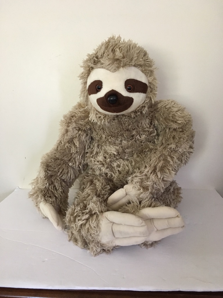 Wild Republic Cuddlekins Jumbo Sloth UPC #092389173796