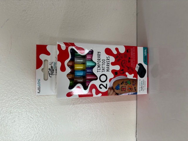 Ceaco Temporary Tattoo Markers UPC #0192217101028