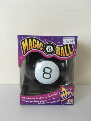 Mattel Magic 8 Ball UPC #085633070996