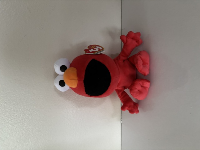TY Beanie Babies Sesame Street Elmo Plush UPC #008421440375
