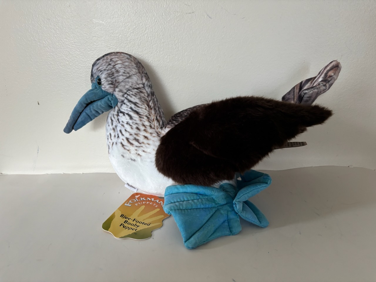 Folkmanis Blue-Footed Booby Puppet UPC #638348032232