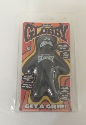 Schylling Globby Grip Figure UPC #019649234561