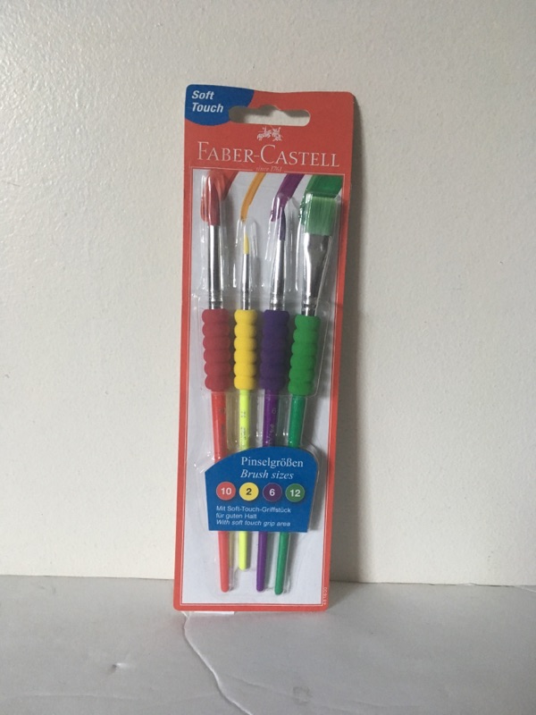 Faber Castell Soft Touch Paint Brushes UPC #4005401816003