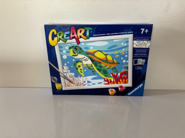 Ravensburger CreArt Sea Turtle Puzzle UPC #4005555230090