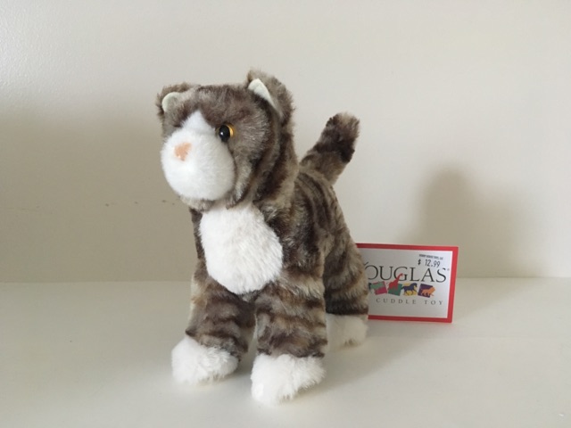 Douglas Zigby Gray Stripe Cat #4024 UPC #767548149690