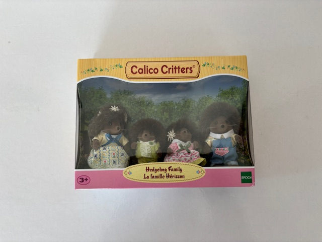Calico Critters Hedgehog Family UPC #0203732222984