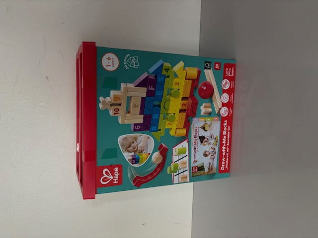 Hape Grow with Me Blocks UPC #6943478056015