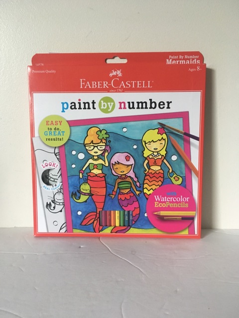 Creativity for Kids Paint by Number Mermaids