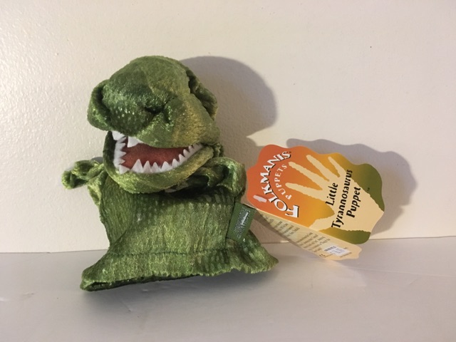 Folkmanis Little Tyrannosaurus Puppet UPC #638348029973