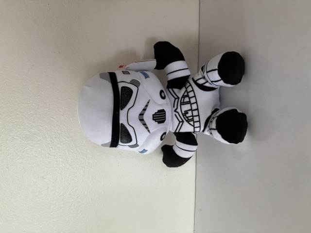 TY Star Wars Beanie Babies Stormtrooper Plush UPC #008421442201
