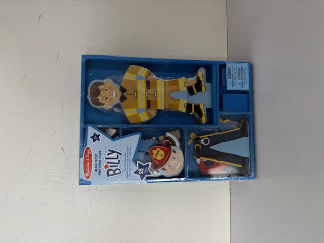 Melissa & Doug Magnetic Pretend Play Billy UPC #000772035507
