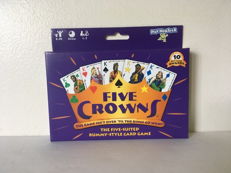 Five Crowns Card Game UPC #736396040015