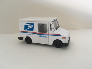 Die Cast Mail Truck