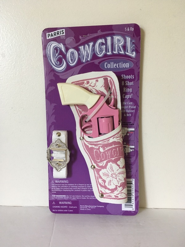 Parris Die Cast CowGirl Pistol
