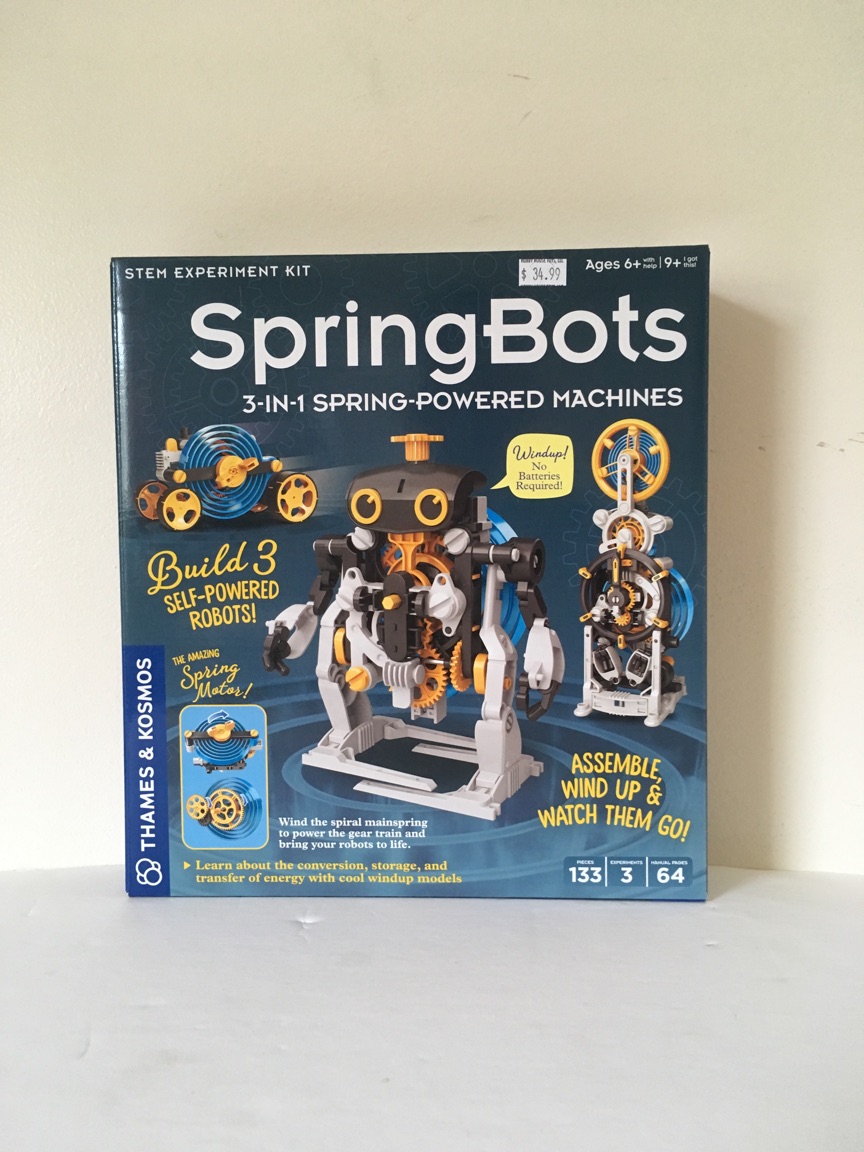 Thames & Kosmos SpringBots Kit UPC #814743015692