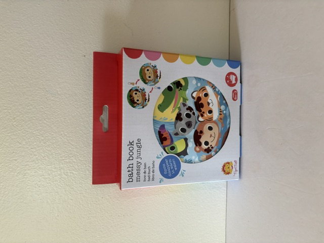 Tiger Tribe Bath Book Messy Jungle UPC #9341736101304