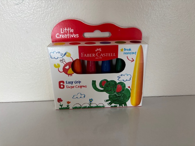 Faber Castell Easy Grip Crayons UPC #8901180226063