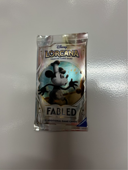 Disney Lorcana Fabled Booster Packs UPC #4050368986399