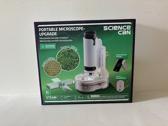 Science Can Portable Microscope UPC #6975007383941