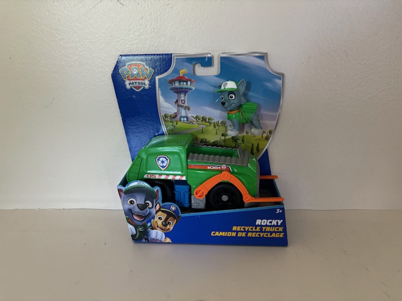 Spin Master Paw Patrol Rocky Recycle Truck UPC #681147037526