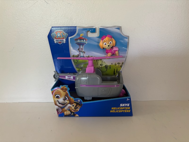 SpinMaster Nickelodeon Paw Patrol Skye Helicopter UPC #681147037496