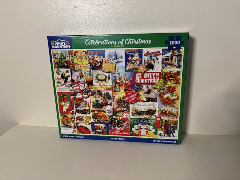 White Mountain Celebrations of Christmas Puzzle UPC #724819267149