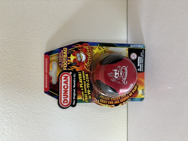 Duncan 5 Panel Pellet Filled Footbag Daredevil UPC #071617003517