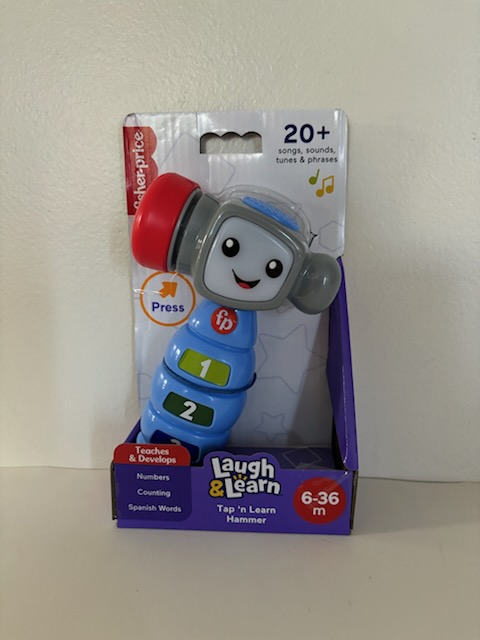 Fisher Price Laugh & Learn Tap 'n Learn Hammer UPC #194735235827