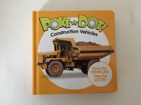 Poke A Dot Construction Vehicles Book UPC #000772315333