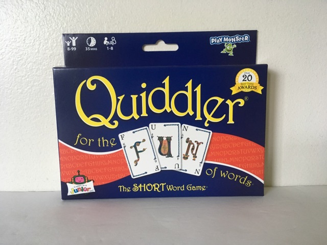 Quiddler, The short word game UPC #736396050007