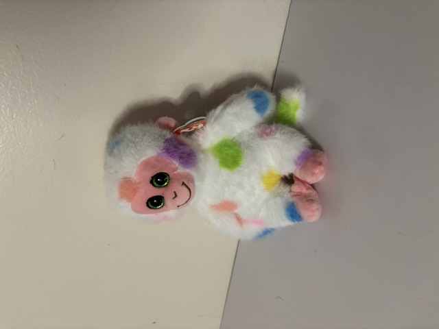 TY Beanie Babies Flo Monkey Plush UPC #008421432172